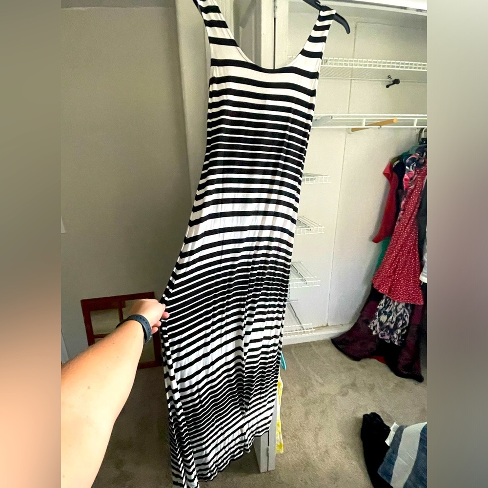 Ladies maxi illusion dress Merona